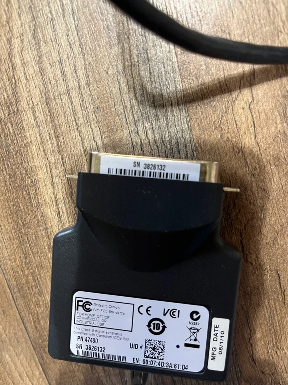 ZebraNet Serial-to-Ethernet Adapter - Black